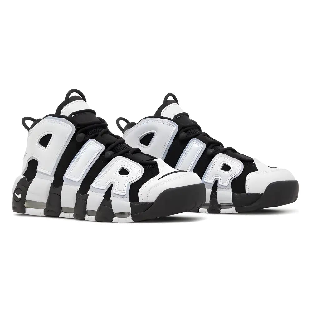 Nike Air More Uptempo 96 Black And White Sole Full Of Soul