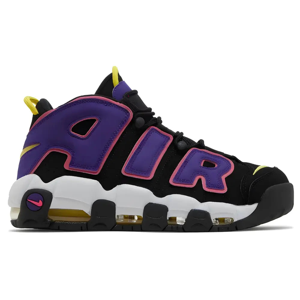 Nike Air More Uptempo 96 Black Court Purple 1