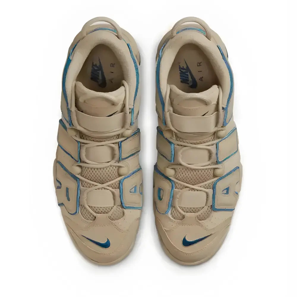 Nike Air More Uptempo Limestone Valerian Blue 4