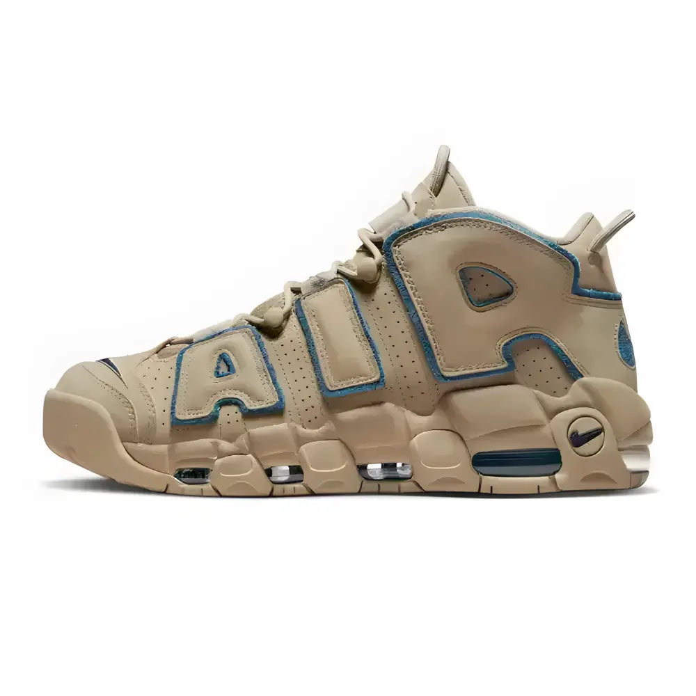 Nike Air More Uptempo Limestone Valerian Blue 7