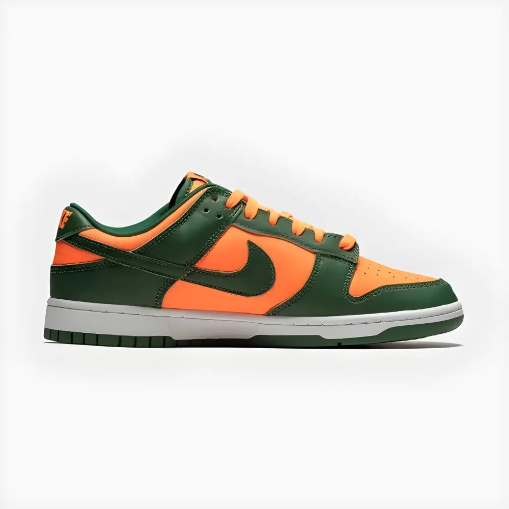 Nike Dunk Low Retro Miami Hurricanes - Side View