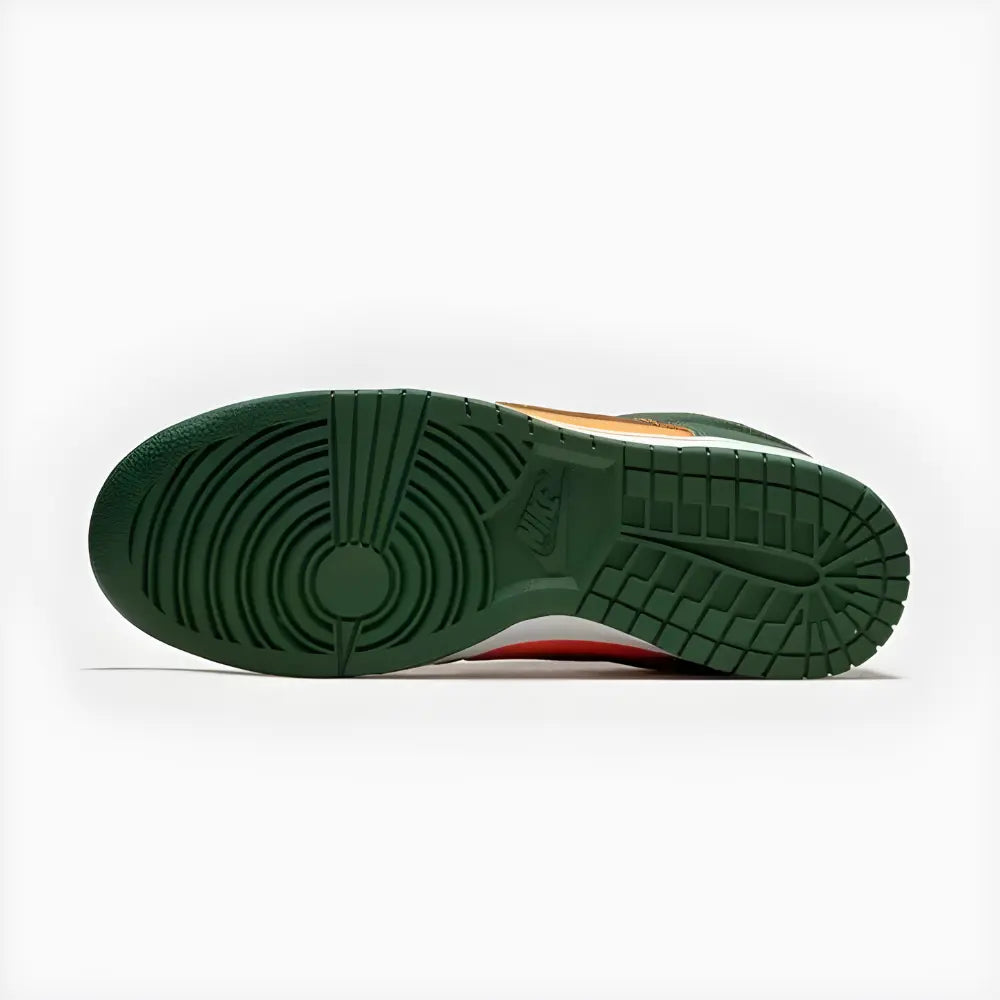 Nike Dunk Low Retro Miami Hurricanes - Sole Image