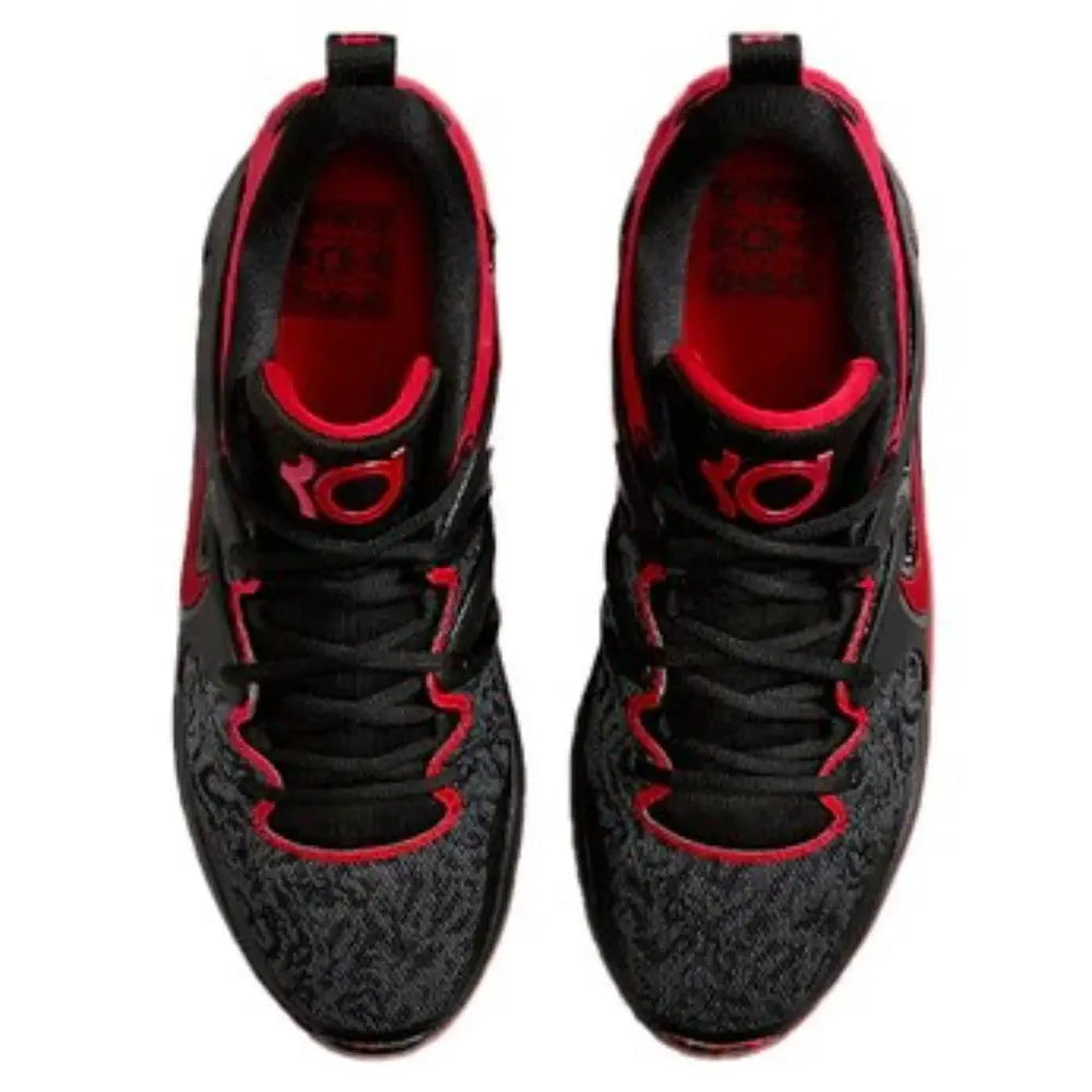 Nike Kd 15 Black University Red - Aerial View