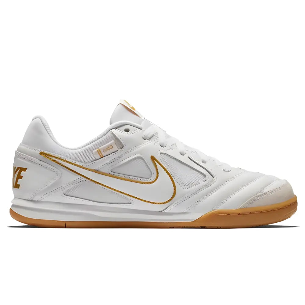 Nike Sb Gato White Metallic Gold 1