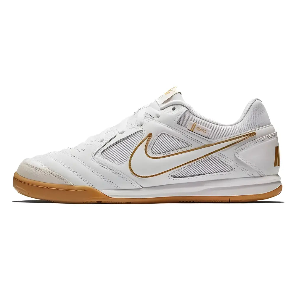 Nike Sb Gato White Metallic Gold 2