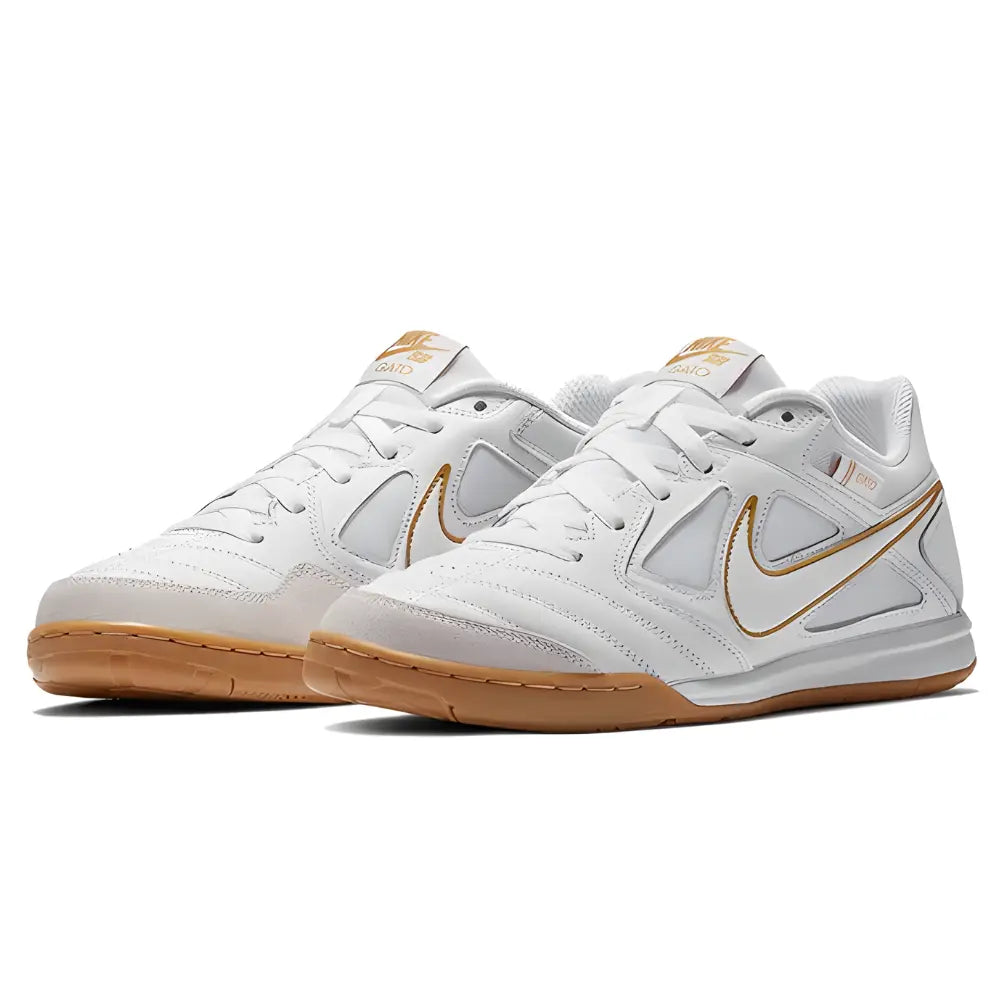 Nike Sb Gato White Metallic Gold 3