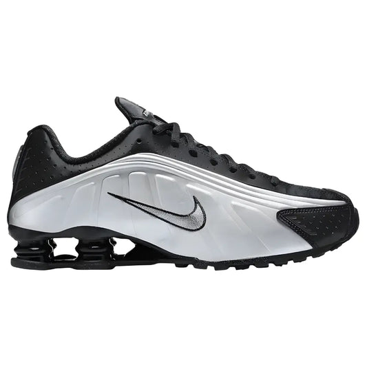 Nike Shox R4 Black Metallic Silver NIKE