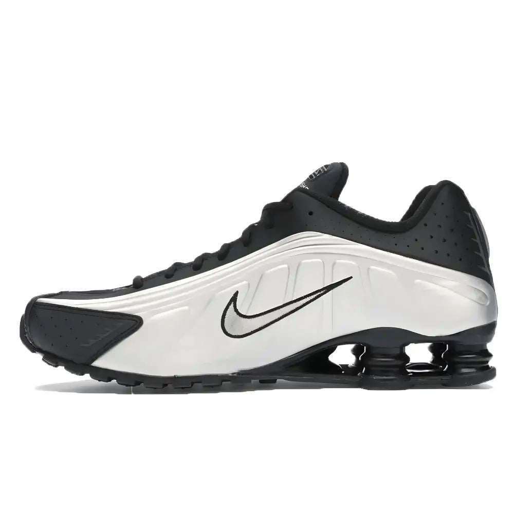 Nike Shox R4 Black Metallic Silver NIKE