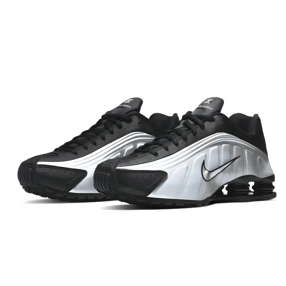 Nike Shox R4 Black Metallic Silver NIKE