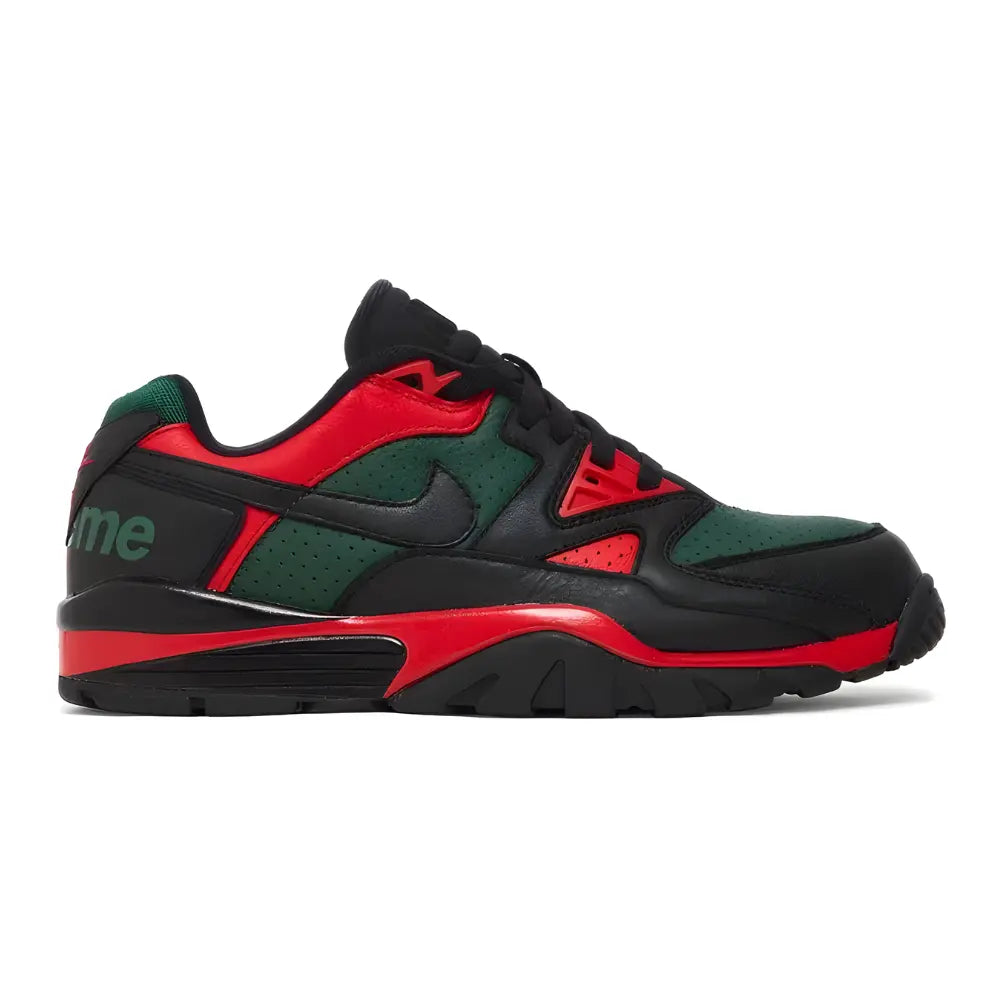 Nike X Supreme Cross Trainer Low Supreme Black Green Red 1