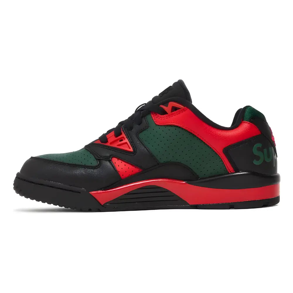 Nike X Supreme Cross Trainer Low Supreme Black Green Red 2