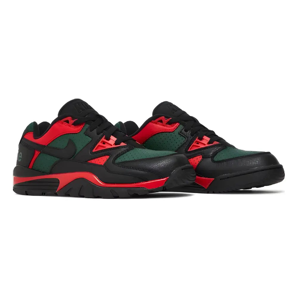 Nike X Supreme Cross Trainer Low Supreme Black Green Red NIKE X SUPREME