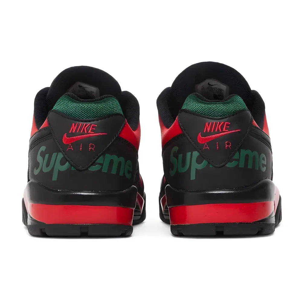 Nike X Supreme Cross Trainer Low Supreme Black Green Red NIKE X SUPREME