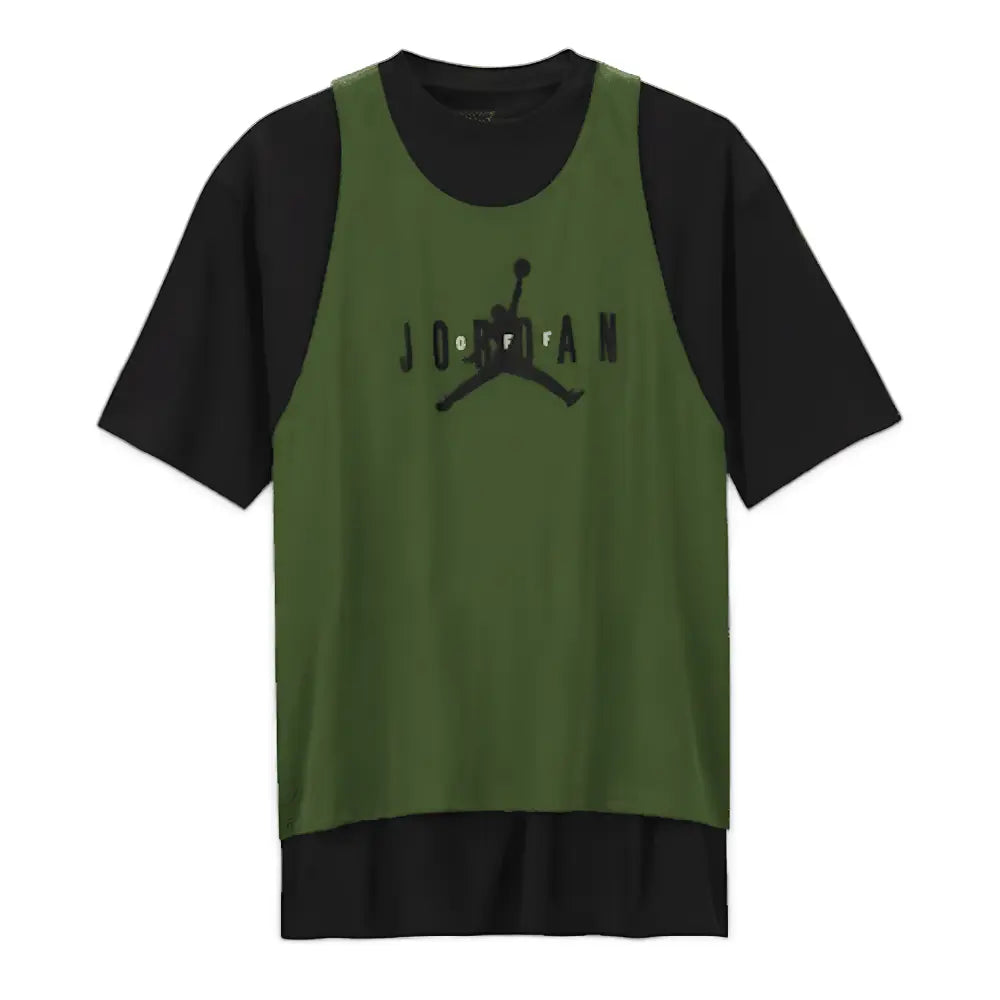 Off-White x Jordan Top GreenBlack 1