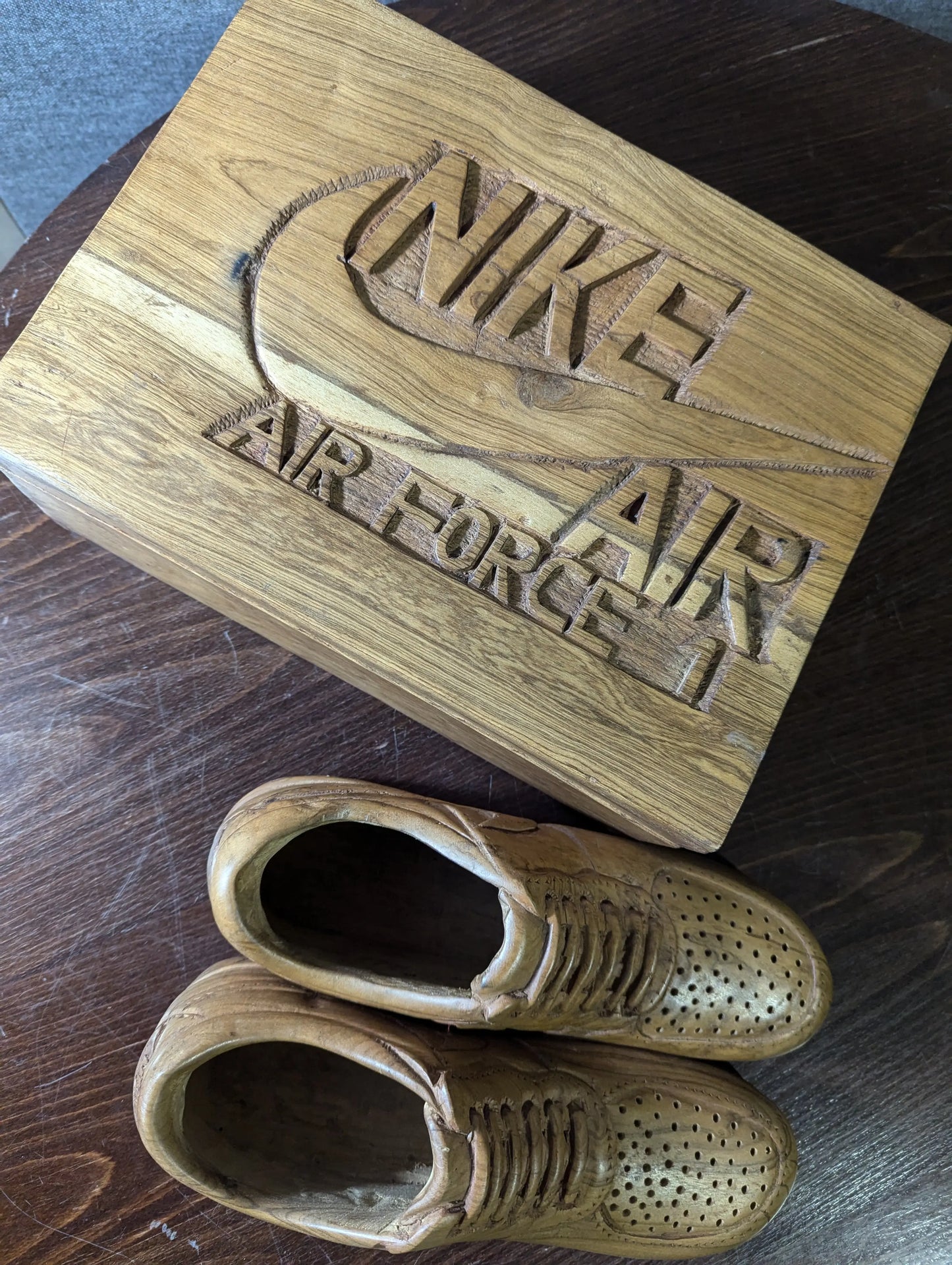 Nike Air Force 1 Wooden Handmade SFOS