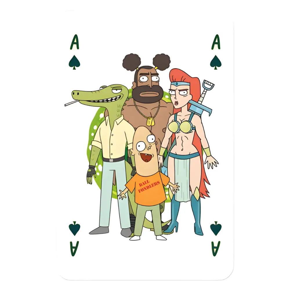 Rick And Morty Playing Cards 4