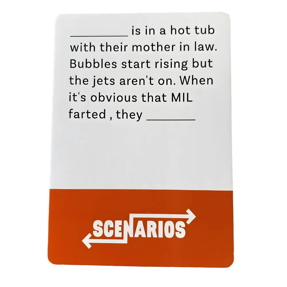 Scenarios Imagine Absurd Situations Card Games 3