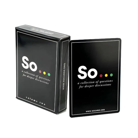 So Cards Questions Volume 2 For Deeper Conversations Sole Full Of Soul