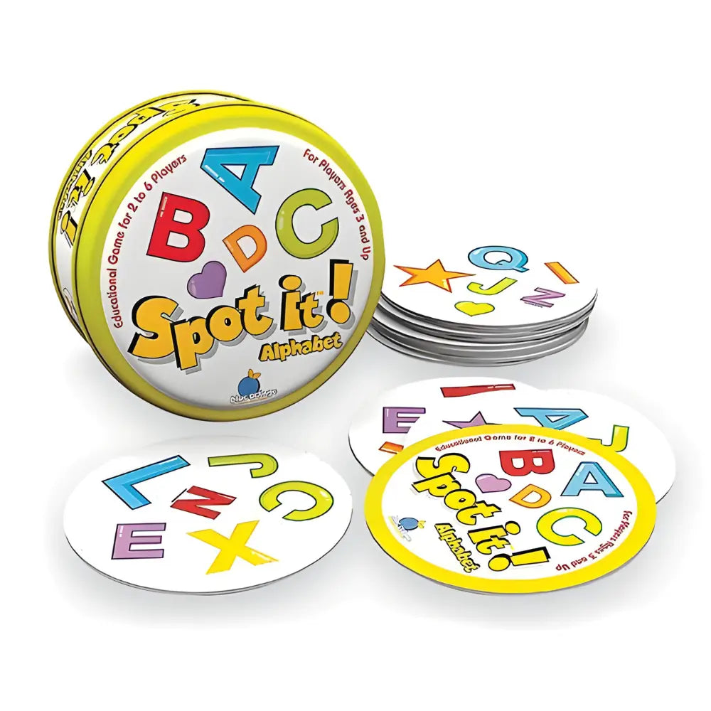 Spot It Alphabet Card Games 2