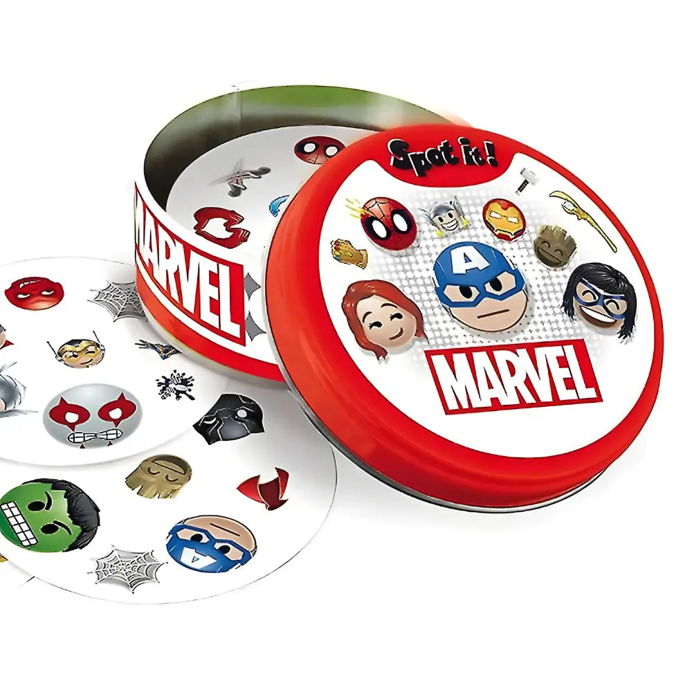 Spot It Marvel Card Games Tin Sole Full Of Soul