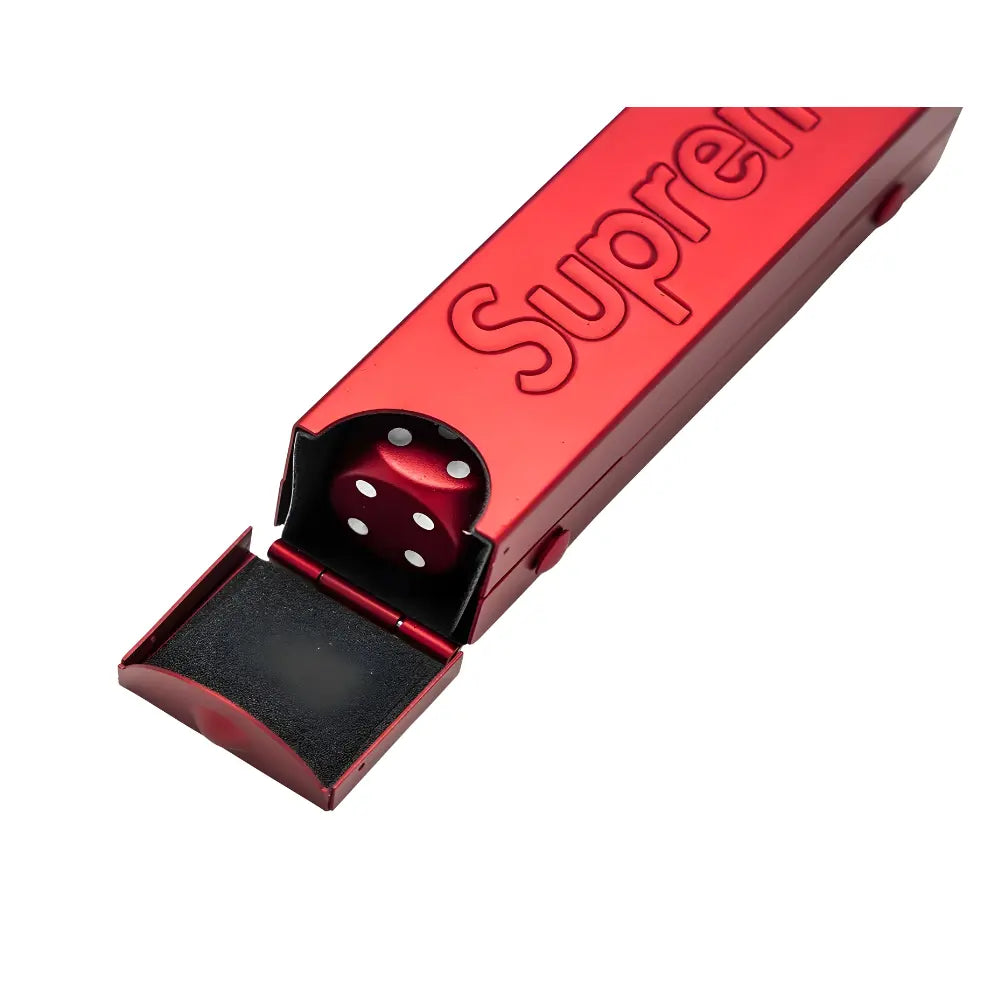 Supreme Dice Aluminum Set Red Supreme