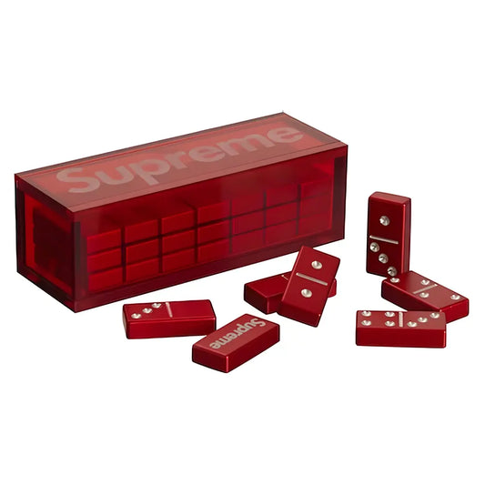 Supreme Aluminum Domino Set Red Sole Full Of Soul