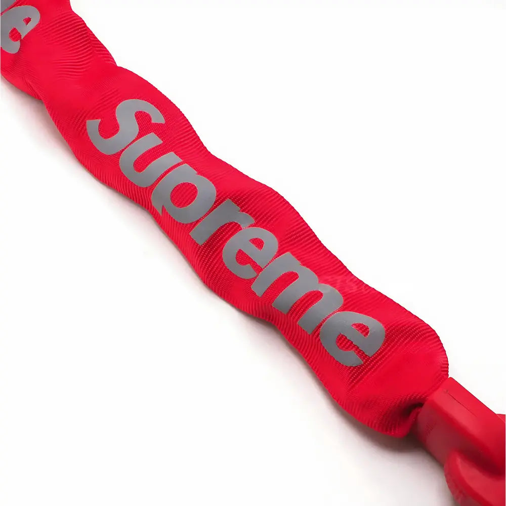 Supreme X Kryptonite Integrated Chain Lock Red Supreme