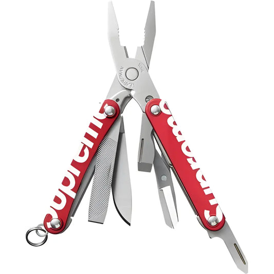 Supreme Leatherman Squirt PS4 Multitool Red 1