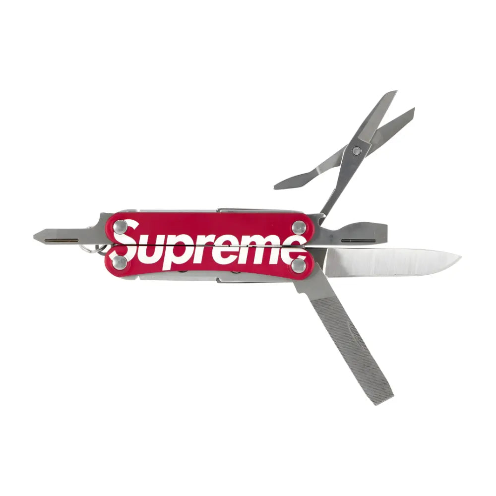 Supreme Leatherman Squirt PS4 Multitool Red Supreme