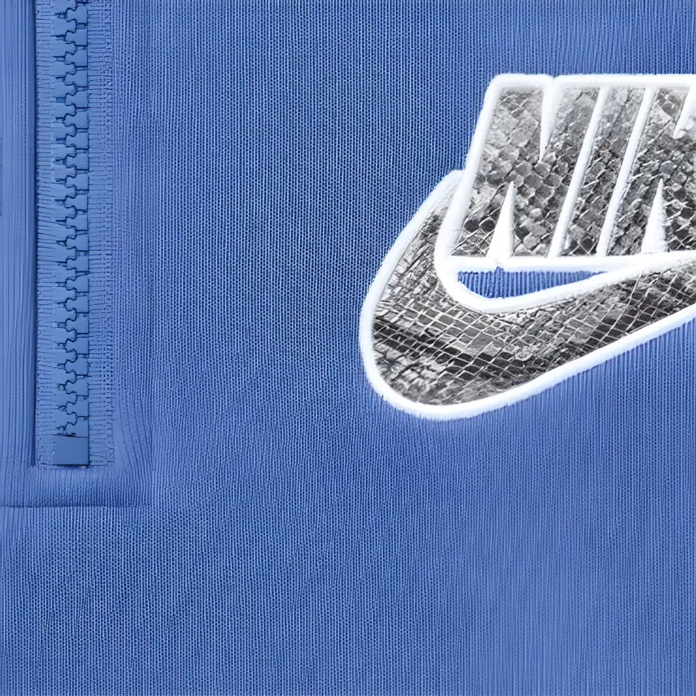 Supreme Nike Half Zip Hooded Sweatshirt Blue Sole Full Of Soul