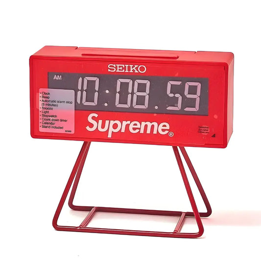 Supreme Marathon Clock Seiko Red Supreme