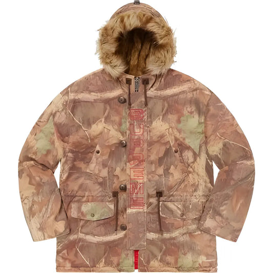 Supreme Spellout N-3b Parka Advantage Timber Camo Supreme 1