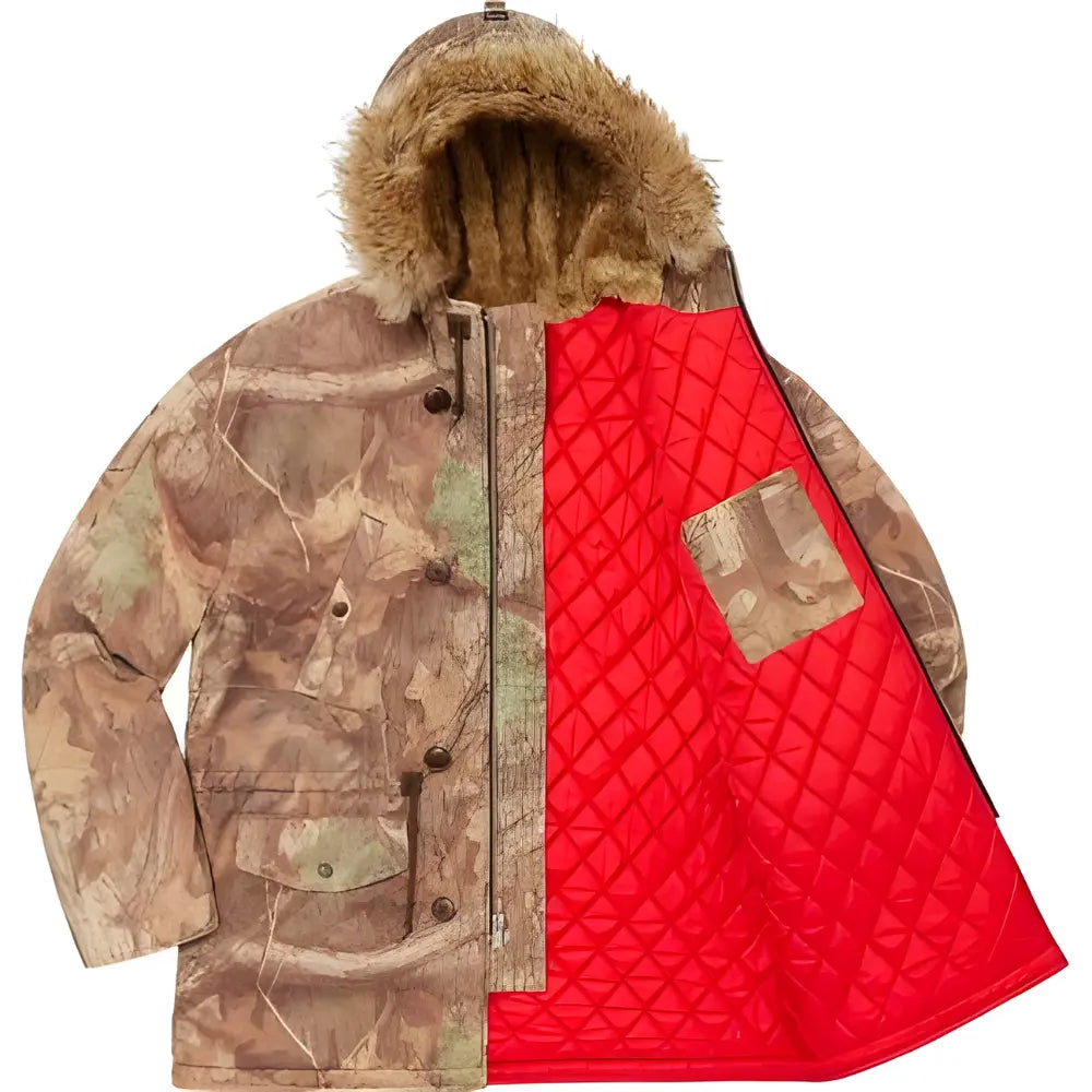 Supreme Spellout N-3b Parka Advantage Timber Camo Supreme 2