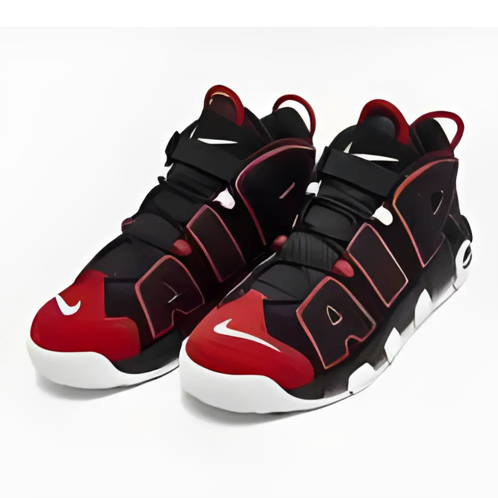 Nike Air More Uptempo Red Toe - Side Image