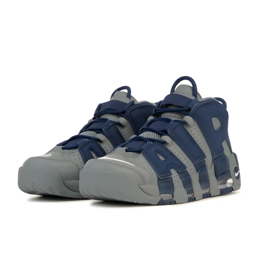 Nike Air More Uptempo Cool Grey Midnight Navy - Side Image