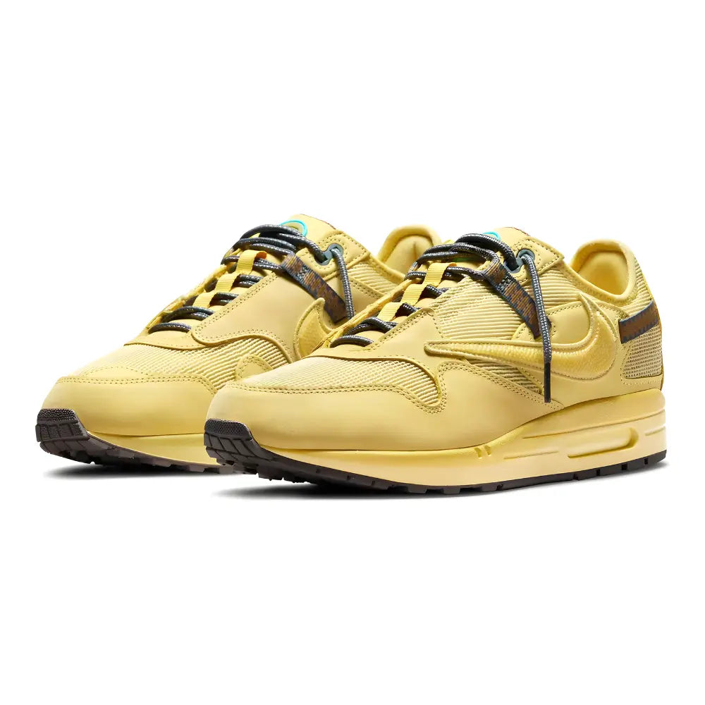 Nike Air Max 1 Travis Scott Cactus Jack Saturn Gold Sneakers - Side Image