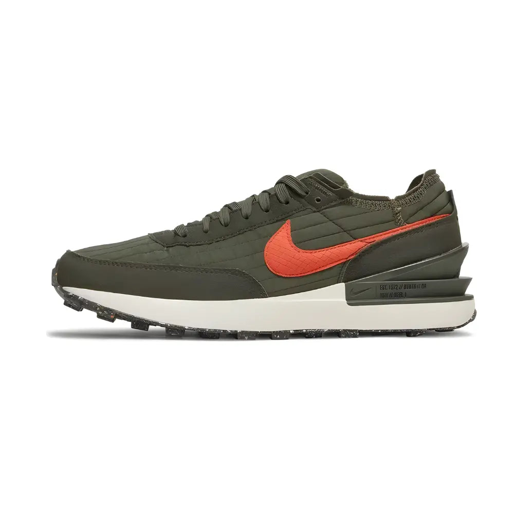 Nike Waffle One Toasty Olive Green - Alternative Side Image