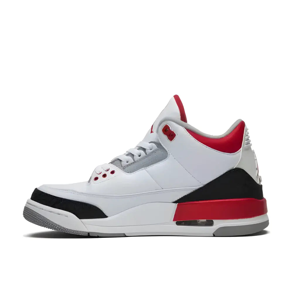 Jordan 3 Retro Fire Red 2013 - Side Image