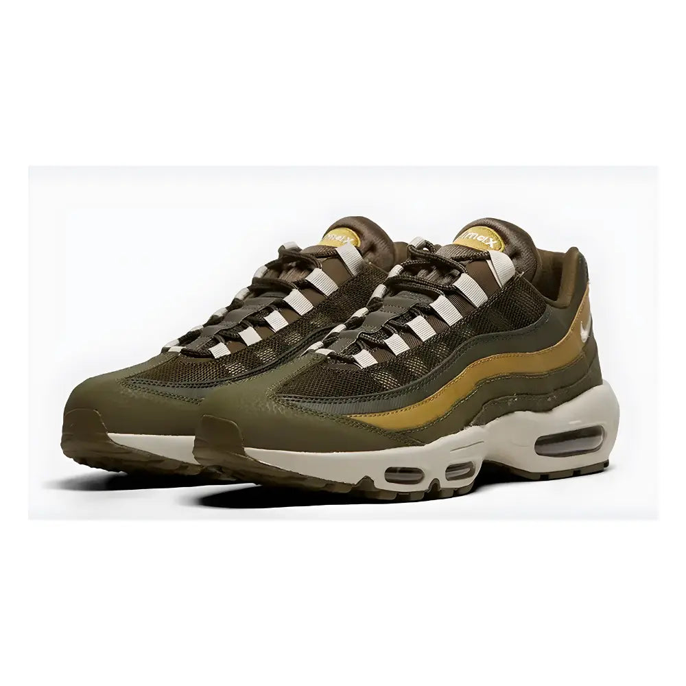 Nike Sneakers Air Max 95 Olive Canvas - Side Image