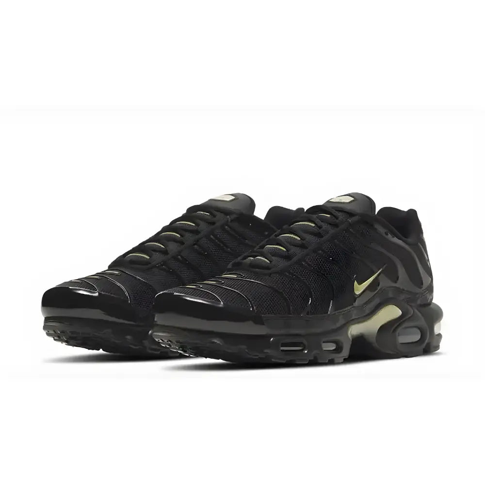 Nike Air Max Plus Black Metallic Gold Sneakers 2019 - Side Image