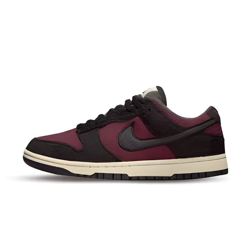 Nike Dunk Low Se Fleece Pack Burgundy Crush - Main Image