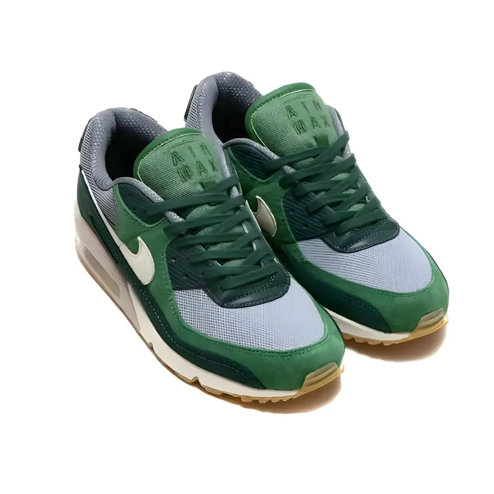 Nike Air Max 90 Prm Pro Green Pale Ivory - Angled Top View