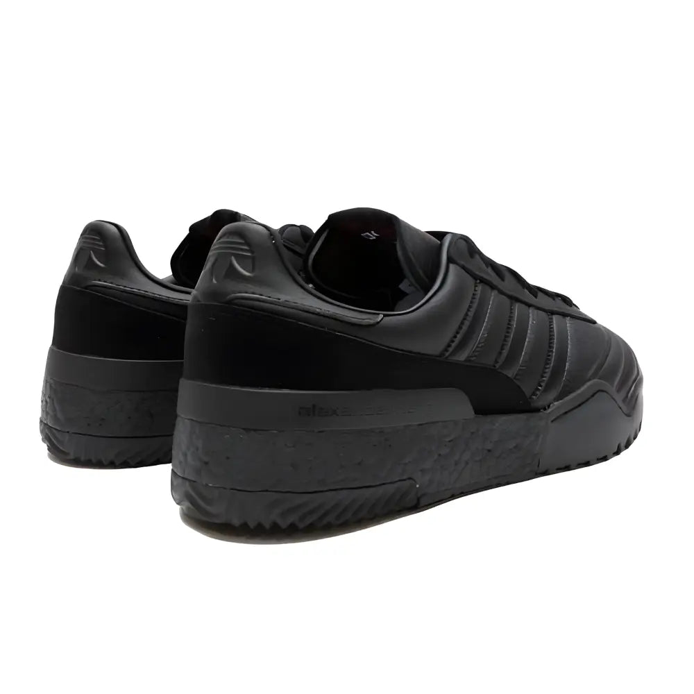 Adidas Aw B-Ball Soccer Alexander Wang Triple Black - Angled Rear Image