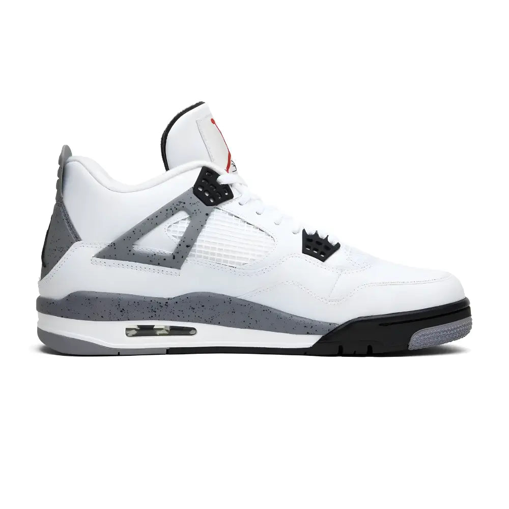 Jordan Sneakers 4 Retro White Cement 2012 - Side View