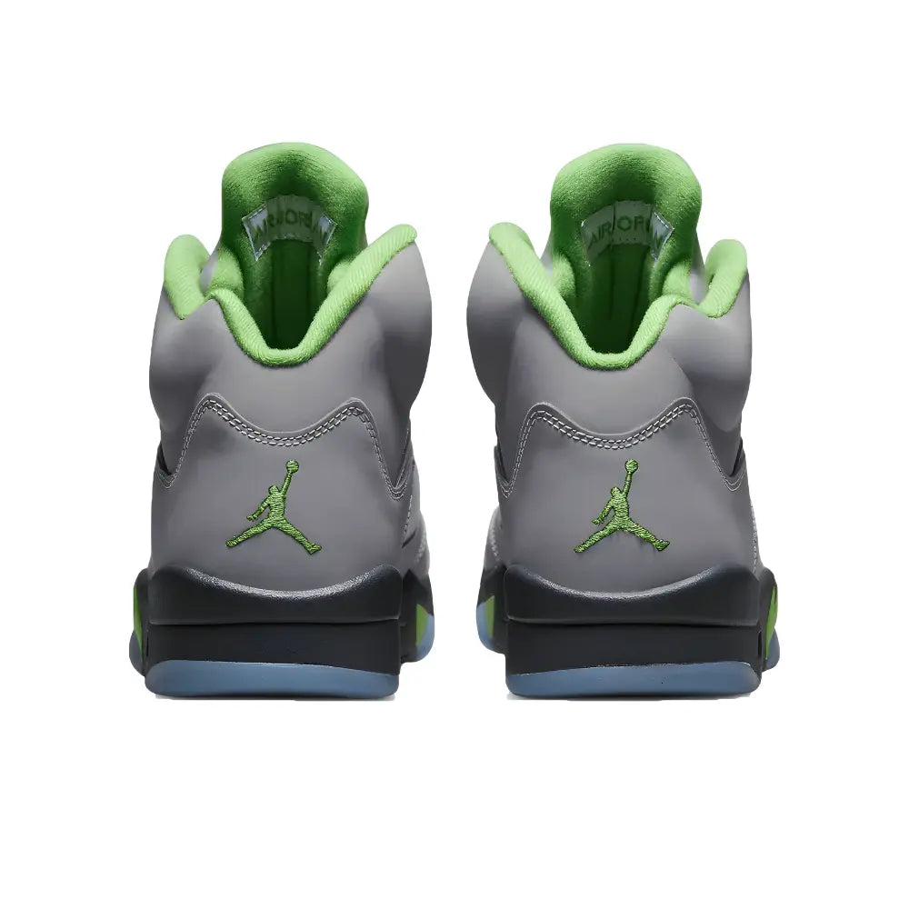 Air Jordan 5 Retro Green Bean 2022 - Rear Image