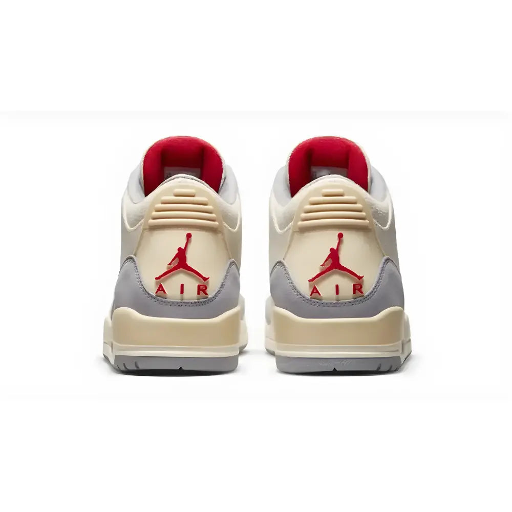 Jordan 3 Retro Muslin - Rear View