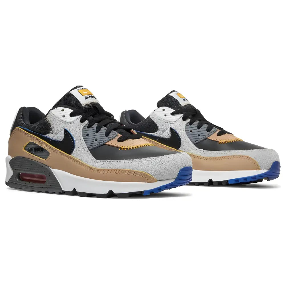 Nike Air Max 90 Se Alter & Reveal Grey Fog - Angled Side View