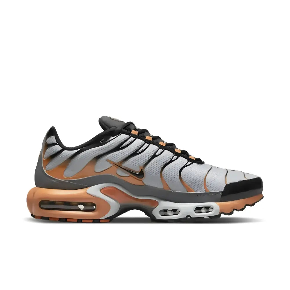 Nike Air Max Plus Grey Orange - Side Image