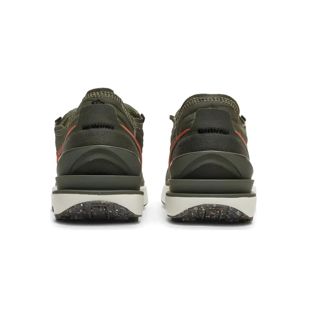 Nike Waffle One Toasty Olive Green - Rear View