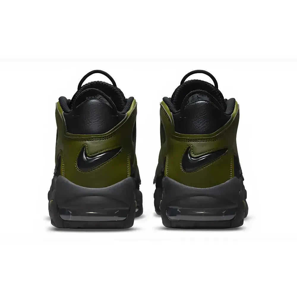 Nike Air More Uptempo sneakers Rough Green - Rear Image